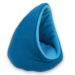 Pigipod™ skrivališče posteljica z blazinico Počivalnica™ v turkizni in svetlo turkizni barvi