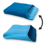 Flip Cuddle Lounge Sack for Guinea Pigs in Turquoise and Aqua