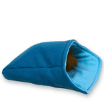 Flip Cuddle Lounge Sack for Guinea Pigs in Turquoise and Aqua