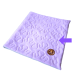 CLEARANCE 20% Off: Fleece Liner 2x1 C&C in lavender, with defect in fabric - Image 2